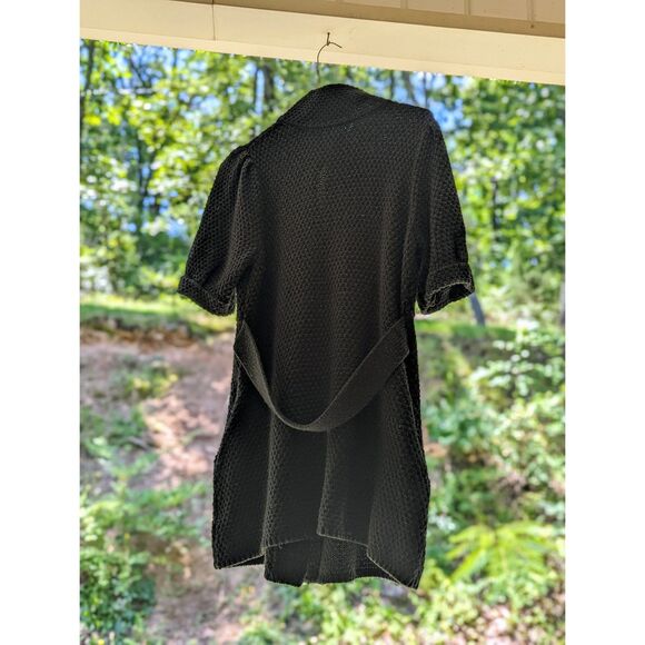🖤 Apt. 9 Chunky Knit Cardigan Black Size M - Picture 3 of 4